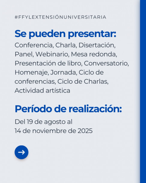 imagen Convocatoria abierta para recibir propuestas de actividades breves para el 2025