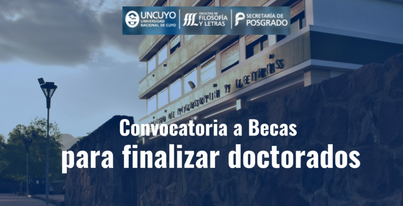 imagen Convocatoria a Becas para finalizar doctorados