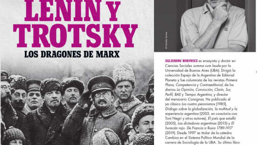 imagen "Horowicz visita el museo de la revolución". Conversación con el autor de Lenin y Trotsky: los dragones de Marx