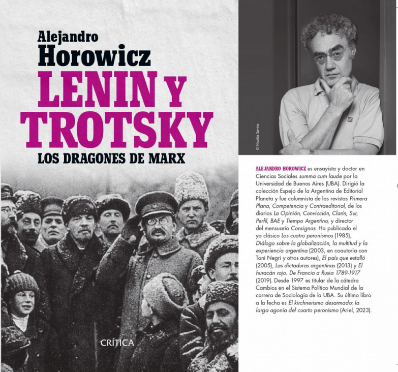 imagen "Horowicz visita el museo de la revolución". Conversación con el autor de Lenin y Trotsky: los dragones de Marx