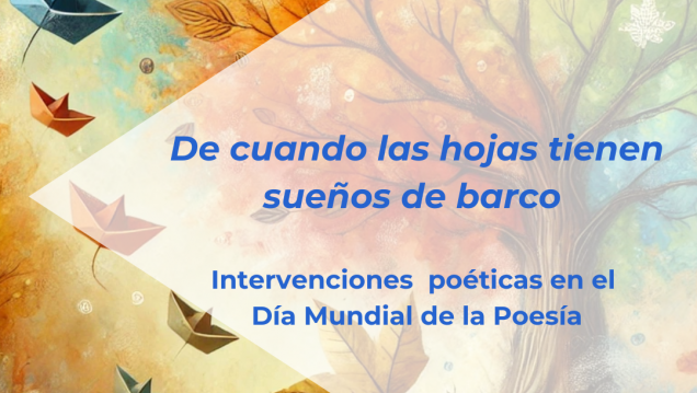 imagen Celebrarán el Día Mundial de la Poesía con intervenciones poéticas