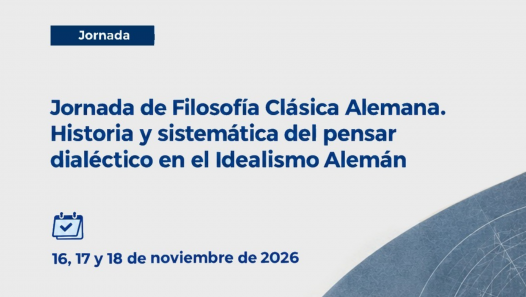imagen El pensar dialéctico a debate: la FFyL prepara la Jornada de Filosofía Clásica Alemana