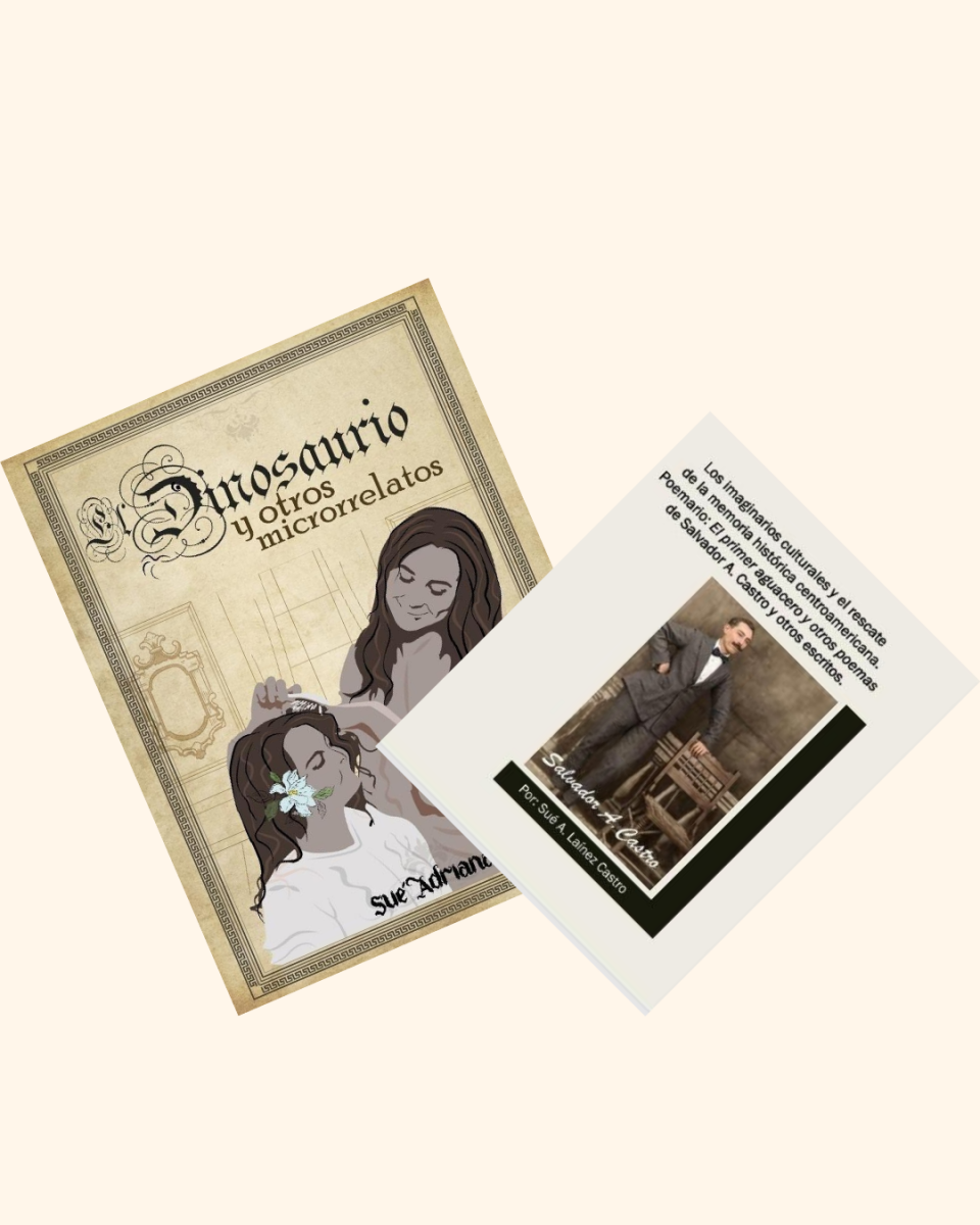 imagen Presentación de "Los imaginarios culturales y el rescate de la memoria histórica centroamericana. Poemario: El primer aguacero y otros poemas de Salvador A. Castro, y otros escritos" y de "El dinosaurio y otros microrrelatos"
