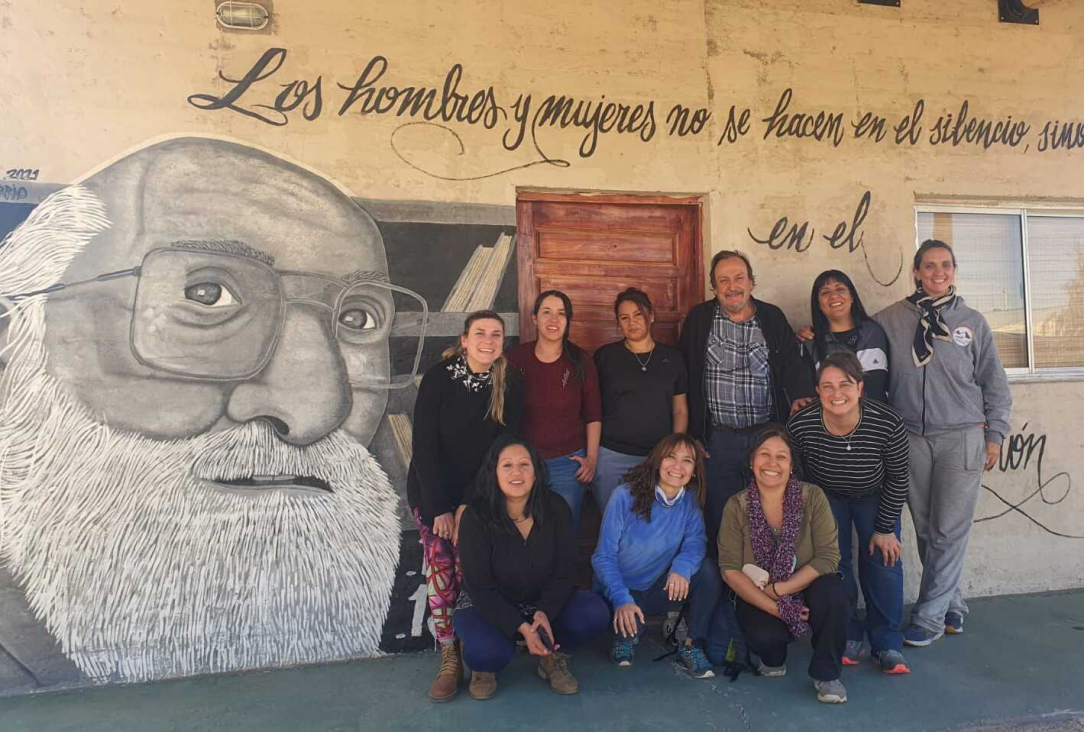 imagen Docentes y organizaciones sociales compartieron una jornada de trabajo en territorio