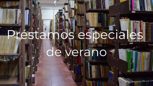 imagen Préstamos especiales de la Biblioteca por receso estival