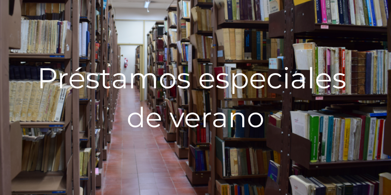 imagen Préstamos especiales de la Biblioteca por receso estival