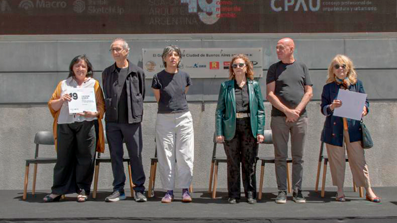 imagen Investigadora del CONICET Mendoza recibe el primer premio Bienal de Arquitectura Argentina