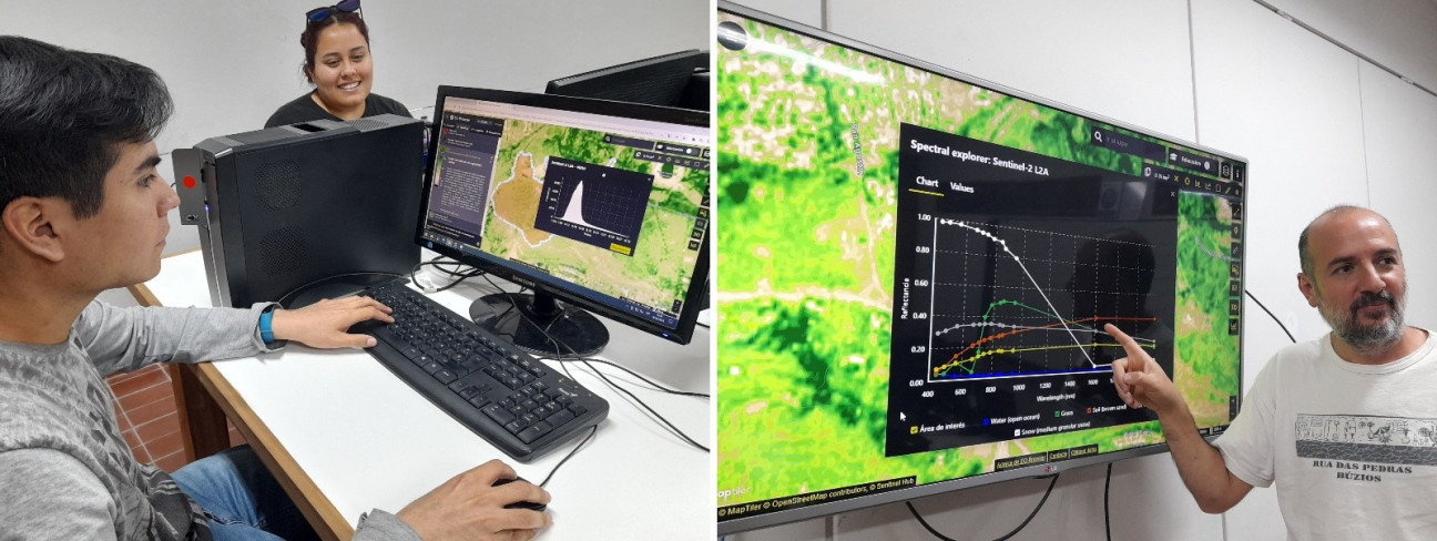 imagen Detección de desmonte con imágenes satelitales