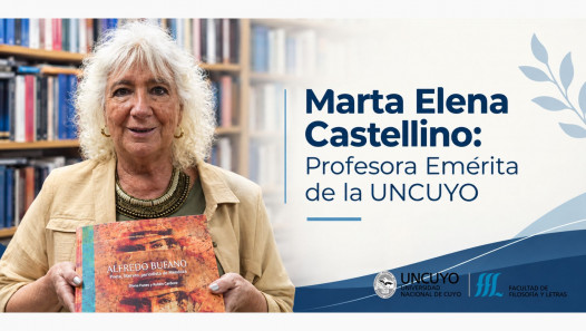 imagen Marta Elena Castellino: Profesora Emérita de la UNCUYO