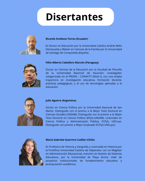imagen Destacados especialistas disertarán en un conversatorio internacional