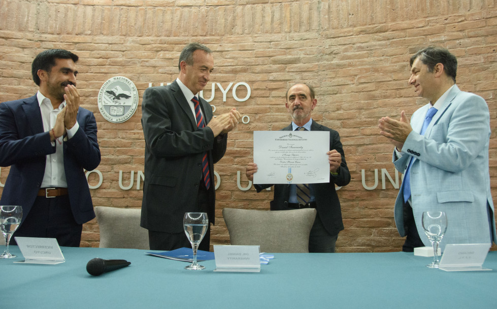 imagen Honoris Causa: el filósofo Daniel Innerarity es para siempre de la UNCUYO