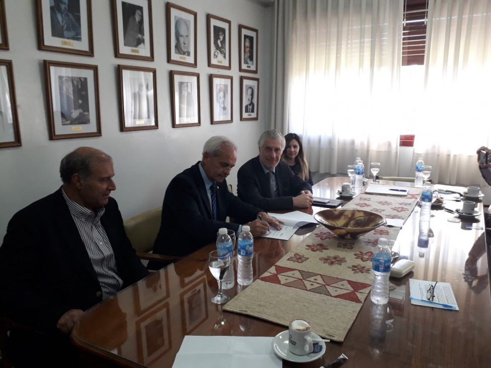 imagen La delegación de la Universidad O’Higgins visitó la facultad