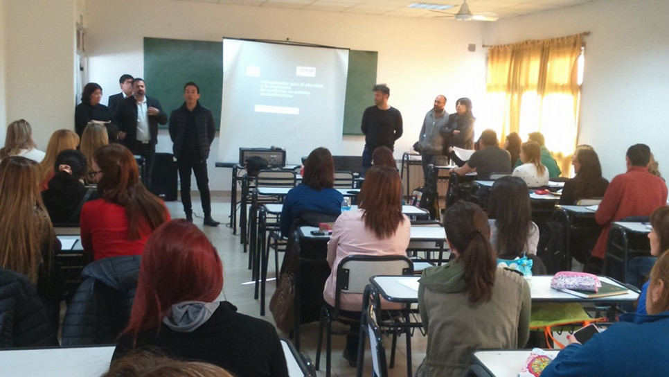 imagen Inició el curso "Herramientas para el abordaje y la resolución de conflictos en ámbitos socioeducativos"