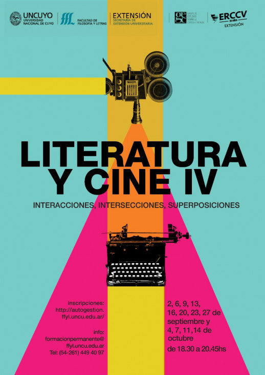 imagen Se viene la cuarta edición del curso "Literatura y Cine. Interacciones, intersecciones y superposiciones"