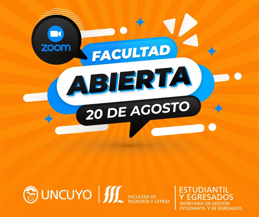 imagen Facultad Abierta 2020: SEGUÍ LA TRANSMISIÓN POR YOUTUBE