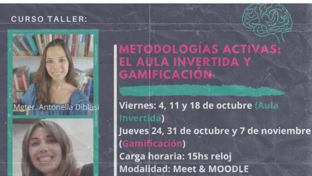 imagen Taller de Metodologías Activas: "El Aula Invertida y Gamificación"