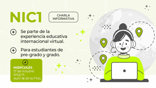 imagen Programa NIC: charla informativa sobre movilidad académica virtual y acreditación de materias electivas