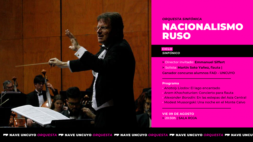 imagen Segunda noche del Ciclo Sinfónico con el nacionalismo ruso