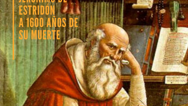 imagen Conferencia on line  "Jerónimo de Estridón. A 1600 años de su muerte"