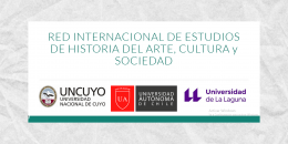 imagen La Red Internacional en Estudios de Historia del Arte, Cultura y Sociedad (RIEHACS)