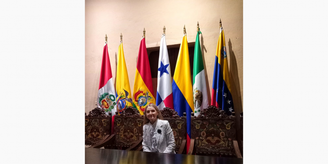 imagen Reconocida docente de la FFyL disertó en las Jornadas Académicas del Congreso Americano de la Libertad
