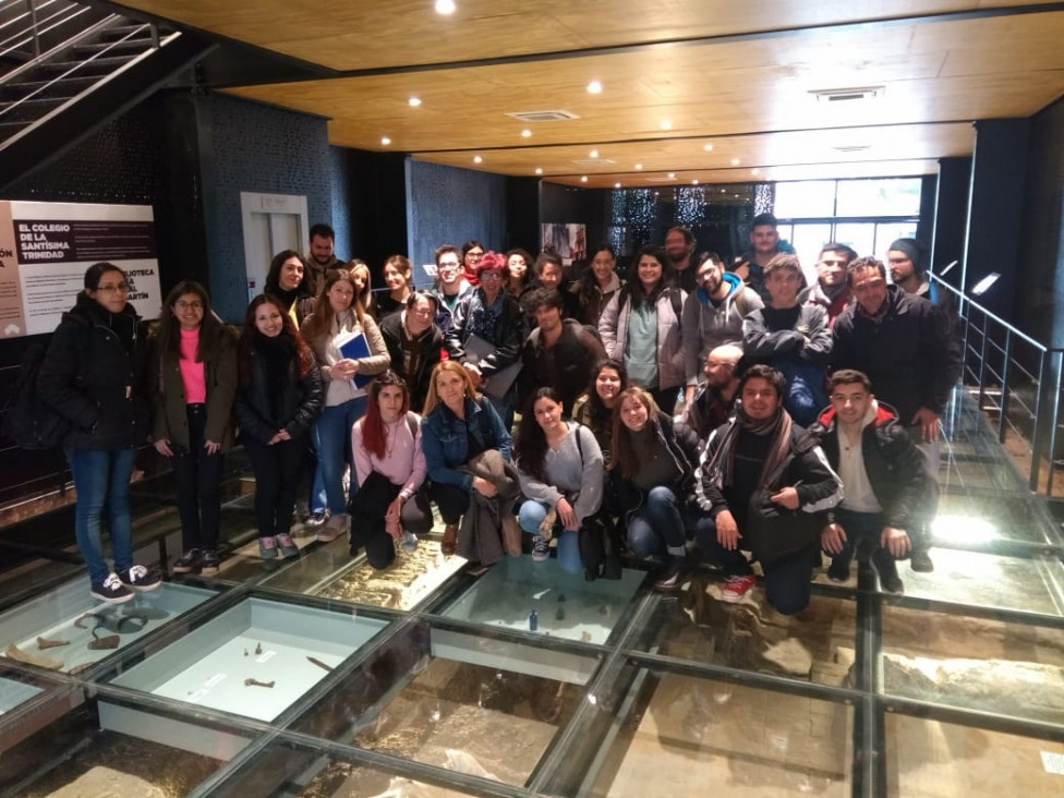 imagen Estudiantes de Historia visitaron el Museo de Sitio y Centro de Interpretación Casa de San Martín