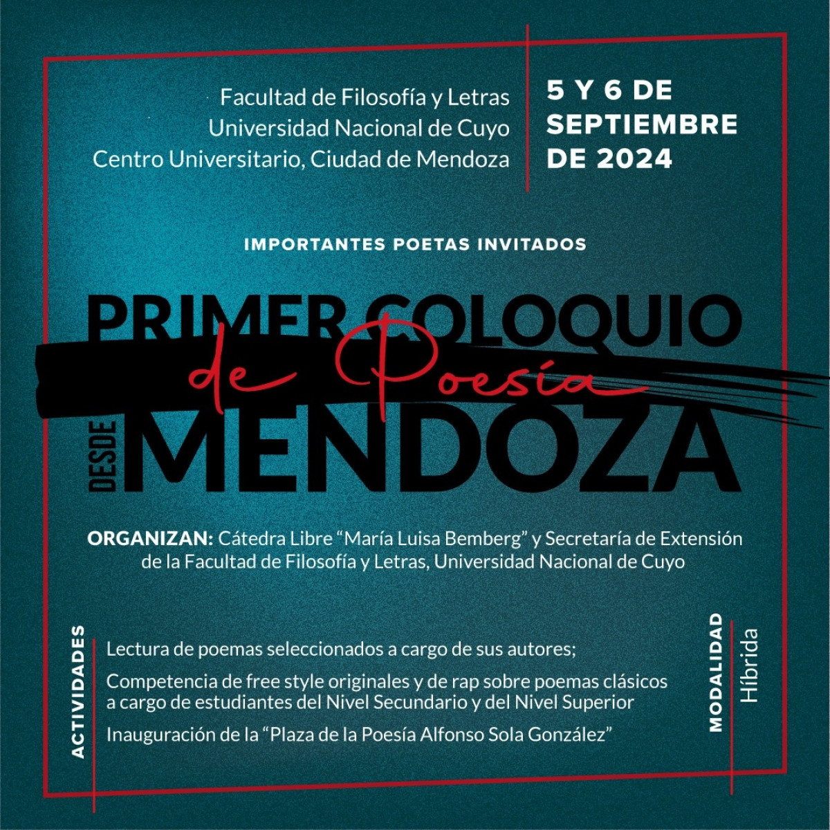 imagen I Coloquio de Poesía en Mendoza