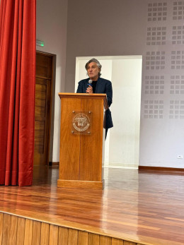 imagen El Dr. Horacio Chiavazza fue conferencista invitado a la Universidad Nacional de Trujillo, en el norte de Perú
