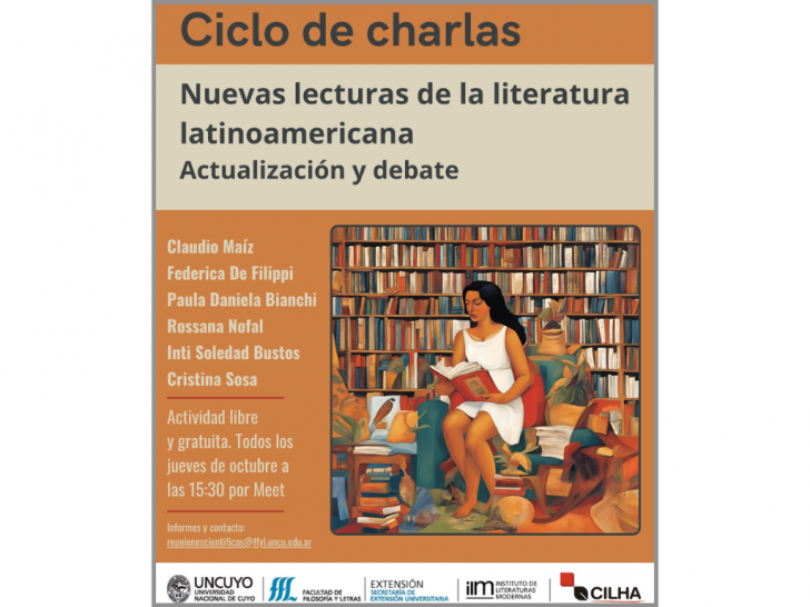 imagen Ciclo de charlas "Nuevas lecturas de la literatura latinoamericana. Actualización y debate"