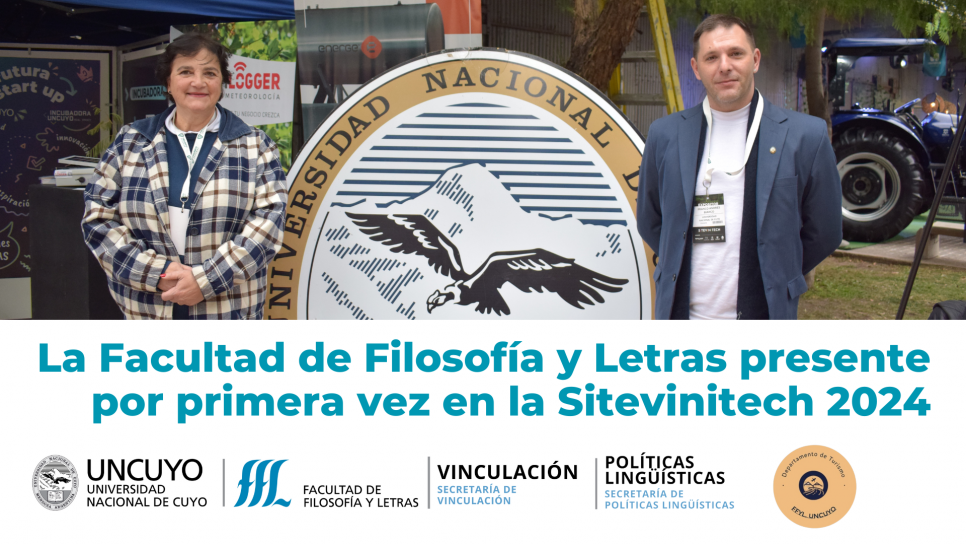imagen La FFyL en la Sitevinitech: primera vez en la feria  de la industria vitivinícola y del agro más importante de Latinoamérica