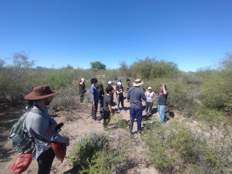 imagen Estudiantes de Arqueología realizaron la práctica de Campo en San Rafael