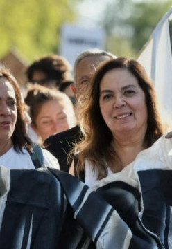 imagen La FFyL marchó en defensa de la universidad pública