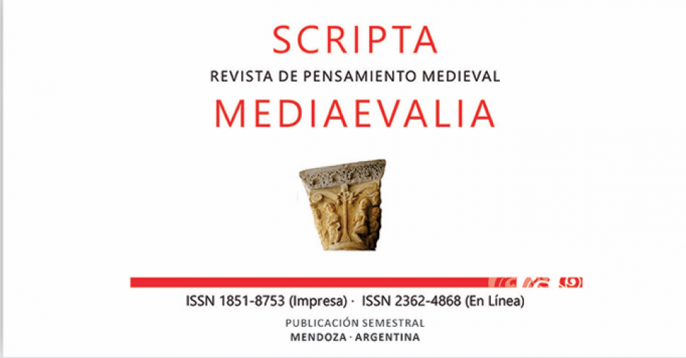 imagen La revista Scripta Mediaevalia se posiciona cada vez más a nivel internacional