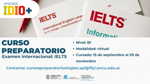 imagen Preparate para el examen IELTS en IDIO+
