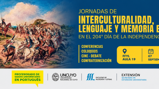 imagen Jornada de Interculturalidad, Lenguaje y Memoria en diálogo, en el día de la independencia de Brasil