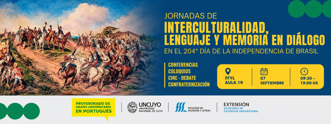imagen Jornada de Interculturalidad, Lenguaje y Memoria en diálogo, en el día de la independencia de Brasil