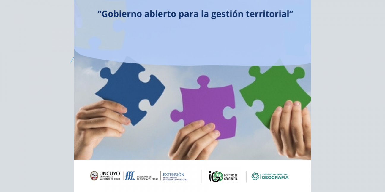 imagen Se realizará el 6to. Conversatorio del Ciclo "Geografía y formación ciudadana. Debates sobre el futuro de la organización de Mendoza"