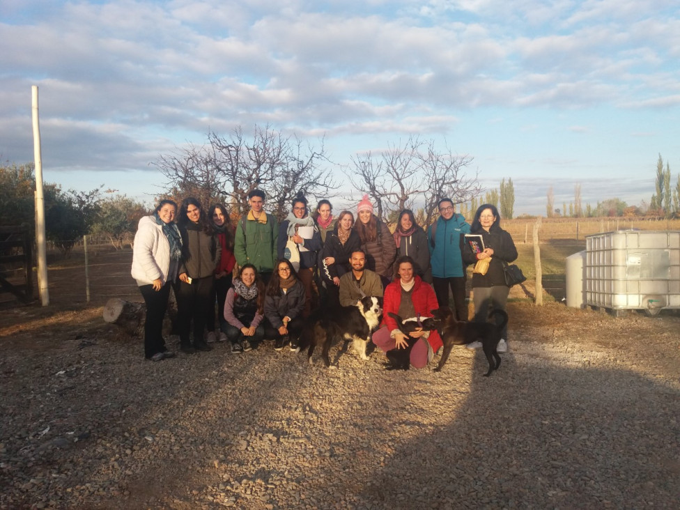 imagen Estudiantes de Geografía aprenden sobre agricultura biodinámica y agroecología