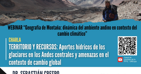 Fourth meeting of the Webinar “Mountain Geography: dynamics of the Andean environment in the context of climate change”