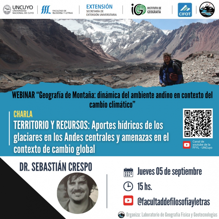 imagen Cuarto encuentro del Webinario "Geografía de Montaña: dinámica del ambiente andino en contexto del cambio climático"