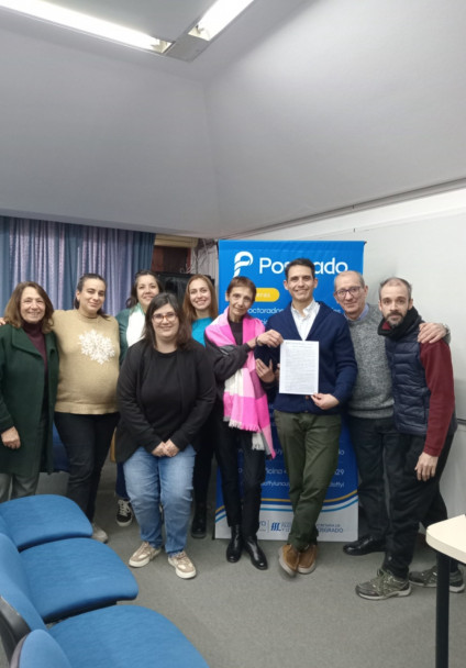 imagen Defensa de tesis del Prof. Mauricio Daniel LUCERO 