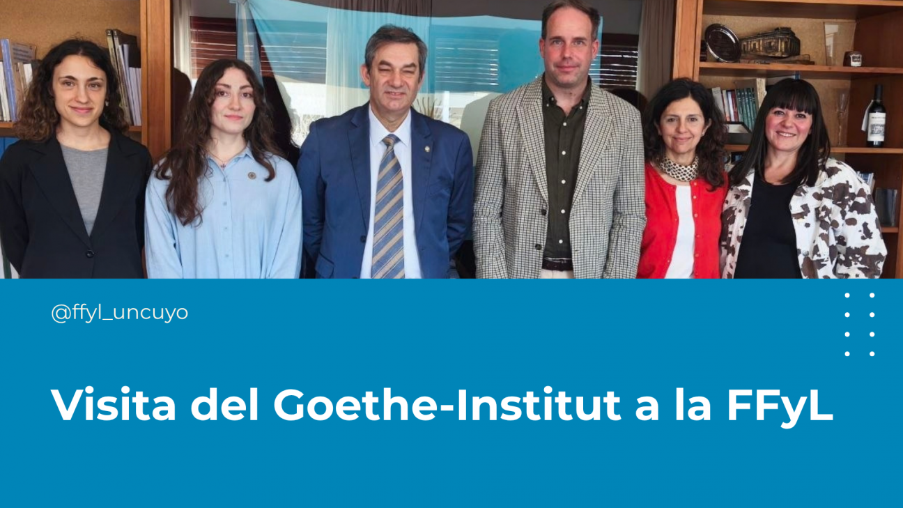 imagen Visita del Goethe-Institut a la FFyL: consolidación del acuerdo para la enseñanza del alemán