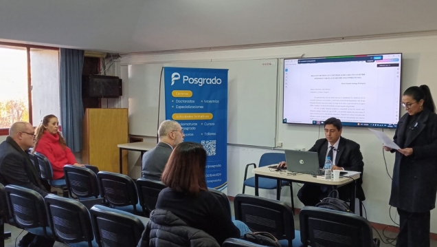 imagen Defensa de tesis del Prof. Gonzalo Santiago RODRIGUEZ