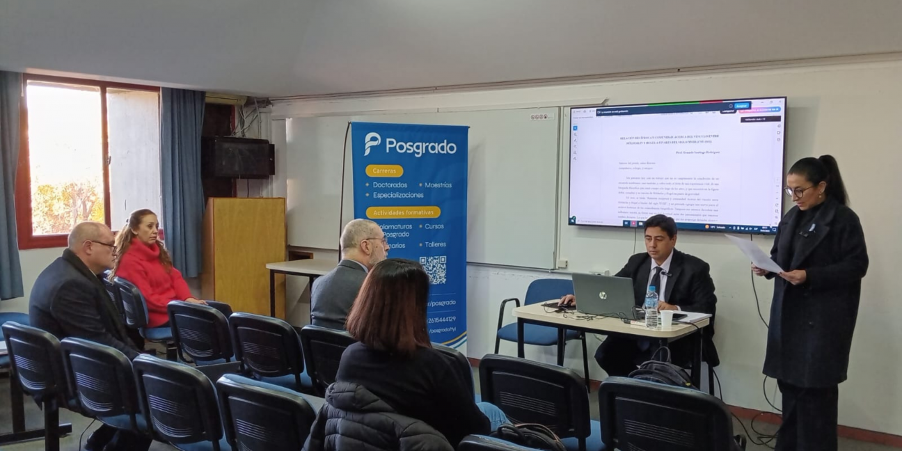 imagen Defensa de tesis del Prof. Gonzalo Santiago RODRIGUEZ