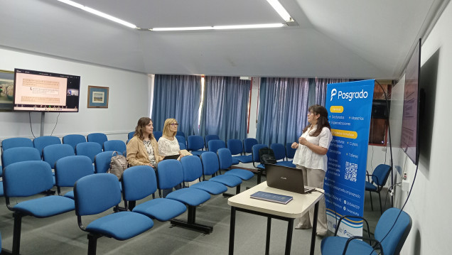 imagen Defensa de tesis de la Prof. Laura Mariela MORALES