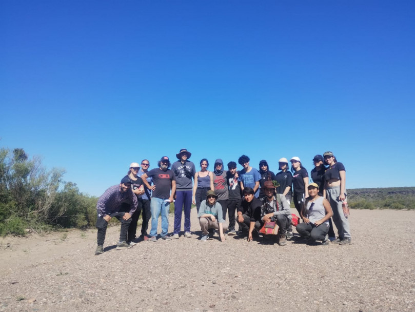 imagen Estudiantes de Arqueología realizaron la práctica de Campo en San Rafael