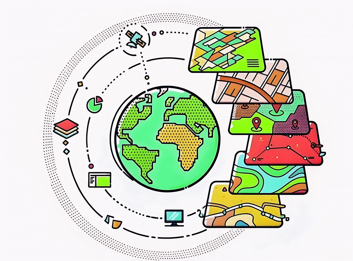 imagen Geografía aplicada con SIG: Problemas Territoriales y Soluciones Geoespaciales