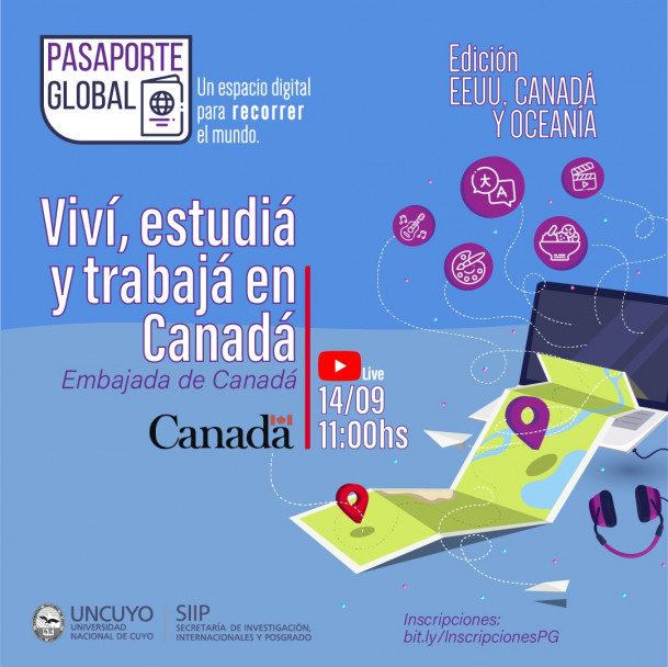 imagen Canadá y Estados Unidos como destinos de estudio y trabajo, eje de eventos online