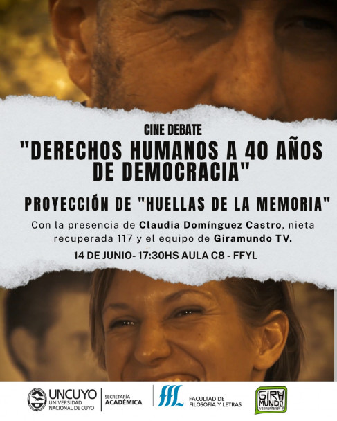 imagen Ciclo de cine debate: Huellas de la memoria y la búsqueda de la identidad en Mendoza 