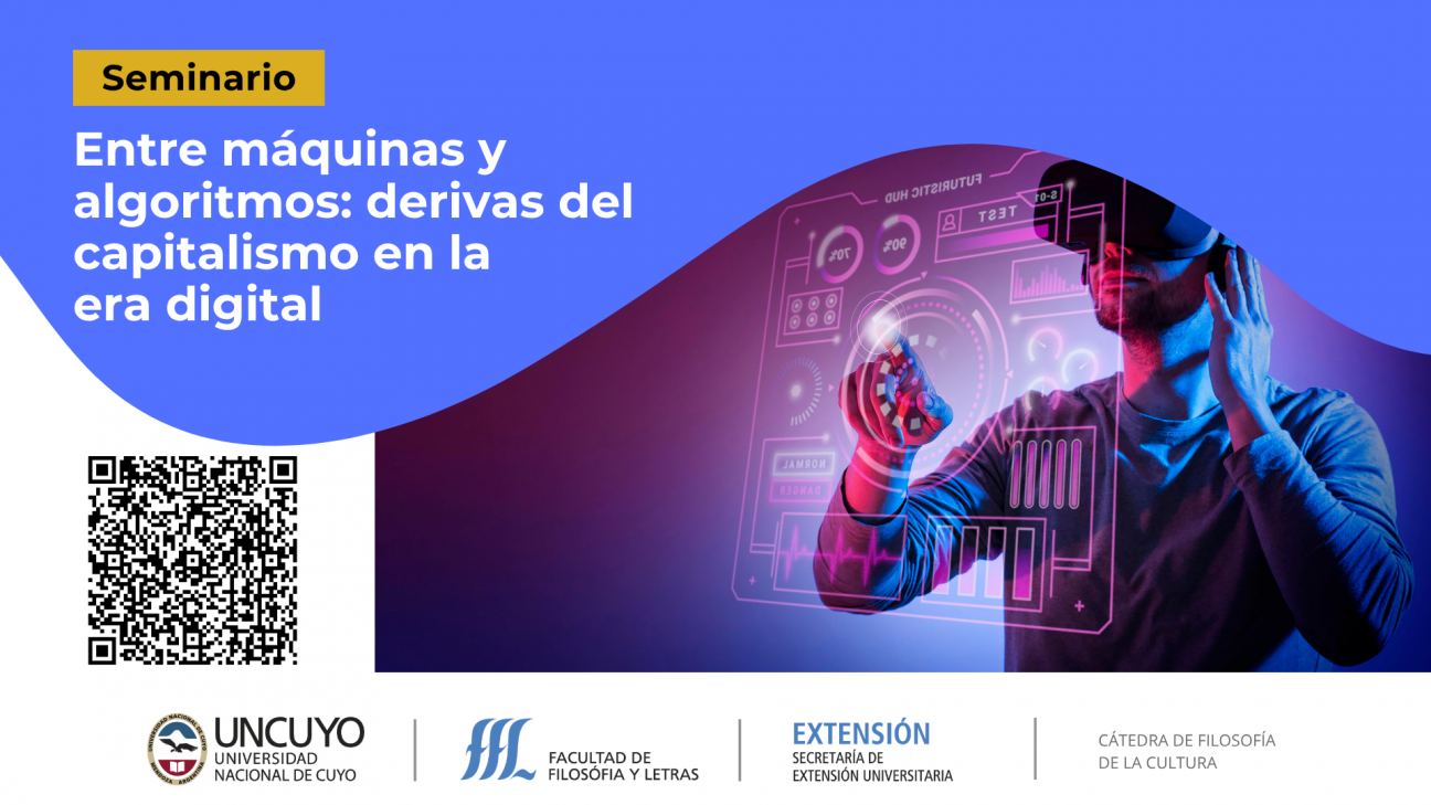 imagen No te pierdas el seminario "Entre máquinas y algoritmos: derivas del capitalismo en la era digital"